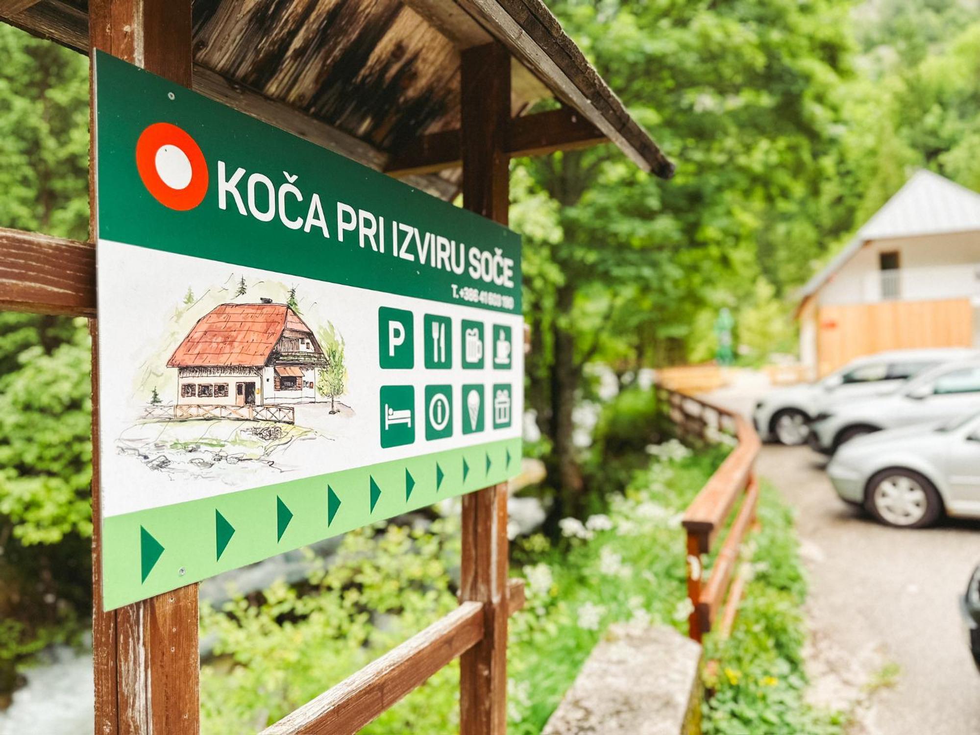 Koca Ob Izviru Soce Villa Trenta Eksteriør billede